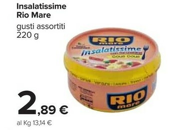 Carrefour Rio Mare Insalatissime Messicana 220 G(ml) offerta