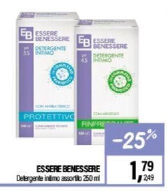 Caddy's ESSERE BENESSERE Detergente intimo assortito 250 ml offerta