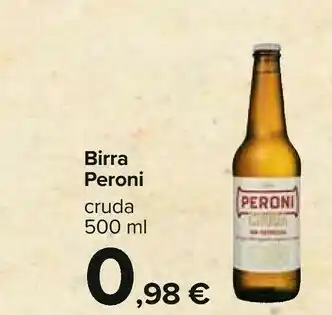 Carrefour Peroni Birra Cruda offerta