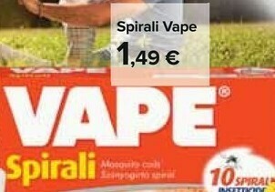 Carrefour Vape Spirali offerta
