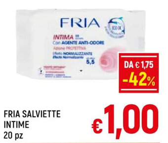 A&O FRIA SALVIETTE INTIME 20 pz offerta