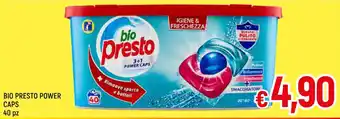 A&O BIO PRESTO POWER CAPS 40 pz offerta