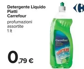Carrefour Carrefour Detergente Liquido Piatti 1000 Ml offerta