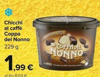 Carrefour Nestlè Chicchi Al Caffe Coppa Del Nonno offerta