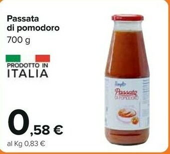 Carrefour Passata Di Pomodoro offerta