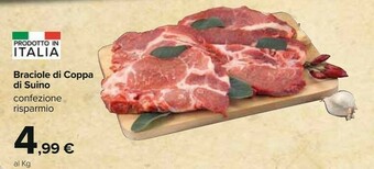 Carrefour Braciole Di Coppa Di Suino offerta