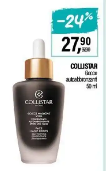 Caddy's COLLISTAR autoabbronzanti 50 ml offerta