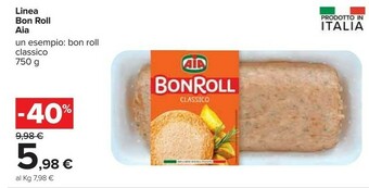 Carrefour Aia Bon Roll Classico offerta