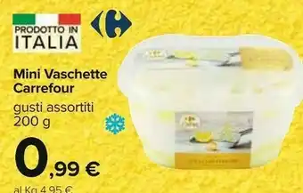 Carrefour Carrefour Mini Vaschette offerta