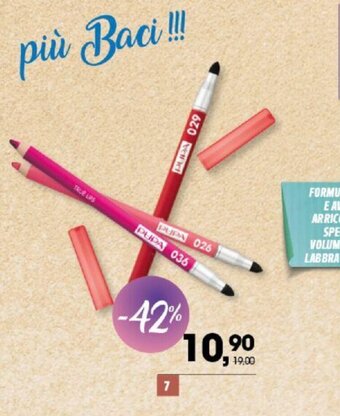 Caddy's PUPA TRUE LIPS MATITA LABBRA offerta