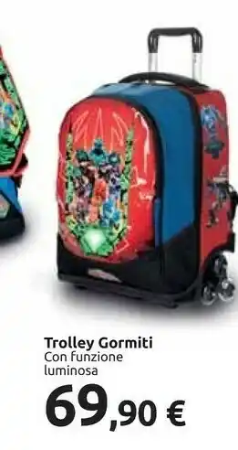 Carrefour Trolley Gormiti offerta