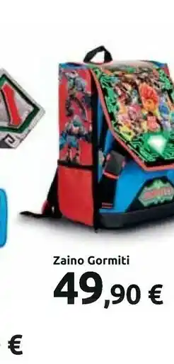 Carrefour Zaino Gormiti offerta