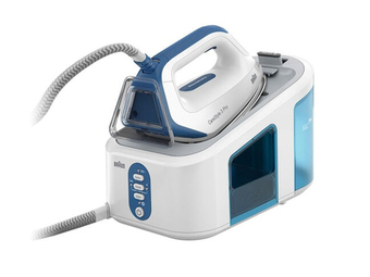 Comet Braun carestyle 3 is 3157 bl 2400 w 2 l eloxalplus soleplate blu, bianco offerta