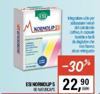 ESI NORMOLIP 5 60 NATURCAPS