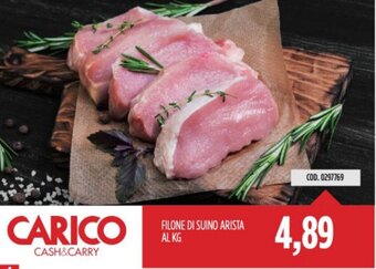 FILONE DI SUINO ARISTA AL KG