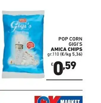 Amica Chips Pop Corn Gigi' S