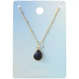 Collana con pietra