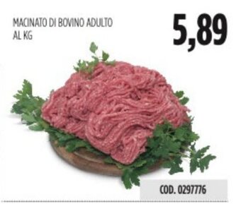 Carico Cash & Carry MACINATO DI BOVINO ADULTO AL KG offerta