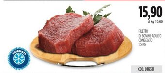 Carico Cash & Carry FILETTO DI BOVINO ADULTO CONGELATO 1,5 KG offerta