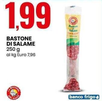 Eurospin BASTONE DI SALAME 250 g offerta