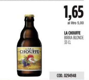Carico Cash & Carry LA CHOUFFE BIRRA BLONDE 33 CL offerta