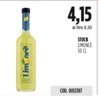 Carico Cash & Carry STOCK LIMONCE 50 CL offerta