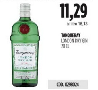 Carico Cash & Carry TANQUERAY LONDON DRY GIN 70 CL offerta