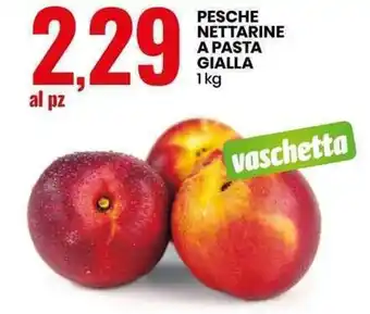 Eurospin PESCHE NETTARINE A PASTA GIALLA 1kg offerta