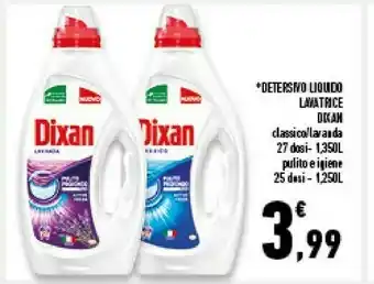 Conad Superstore Dixan Detersivo Liquido Lavatrice offerta