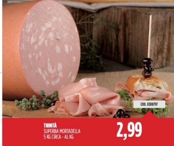 TRINITA SUPERBA MORTADELLA 5 KG CIRCA - AL KG