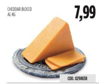 CHEDDAR BLOCCO AL KG