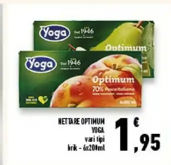 Conad Superstore Yoga Optimum Arancia Rossa 1200 G(ml) offerta