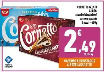 Algida Cornetto Classico Formato Speciale 480 G(ml)