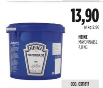 Carico Cash & Carry HEINZ MAYONNAISE 4,8 KG offerta