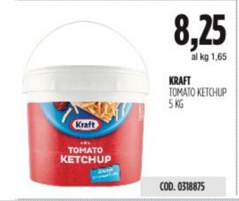 Carico Cash & Carry KRAFT TOMATO KETCHUP 5 KG offerta