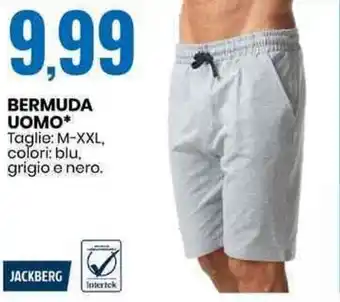 Eurospin JACKBERG BERMUDA UOMO* Taglie: M-XXL offerta