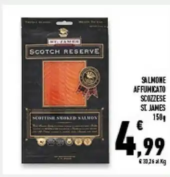 Conad Superstore St. james Salmone Affumicato Scozzese offerta