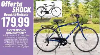 Eurospin BICI TREKKING UOMO CTB28"* offerta