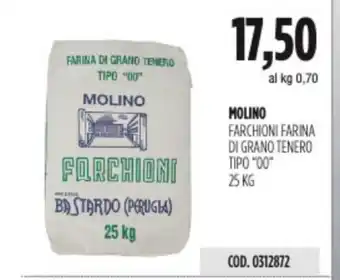 MOLINO FARCHIONI FARINA DI GRANO TENERO TIPO "00" 25 KG