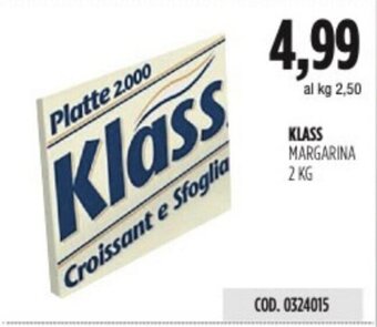 KLASS MARGARINA 2 KG