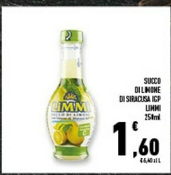 Conad Superstore Limmi - Succo di Limone 250 g(ml) offerta