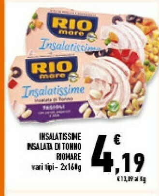 Conad Superstore Rio Mare Insalatissime 5 Cereali 220 G(ml) offerta