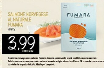 Conad Superstore Fumara Salmone Norvegese Al Naturale offerta