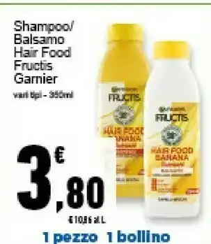 Conad Superstore Garnier Fructis Hair Food Balsamo / Shampoo offerta