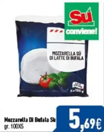 C+C Italmarket Mozzarella Di Bufala Su gr. 100X5 offerta