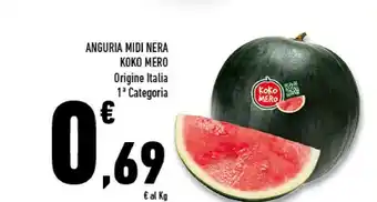 Conad Superstore Koko Mero Anguria Midi Nera offerta