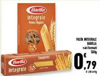Conad Superstore Barilla Integrale Penne Rigate 500 G(ml) offerta