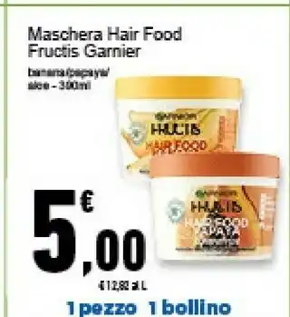 Conad Superstore Garnier Fructis Maschera Haid Food offerta
