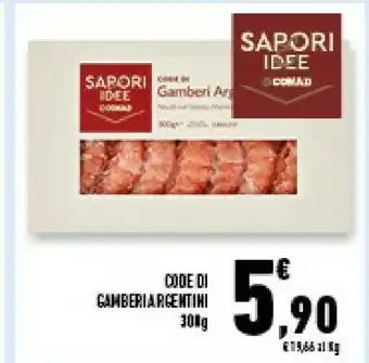 Conad Superstore Conad - Code Di Gamberi Argentini Sapori E Idee offerta