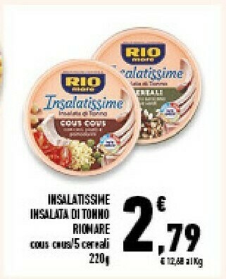 Conad Superstore Rio Mare Insalatissime 5 Cereali 220 G(ml) offerta